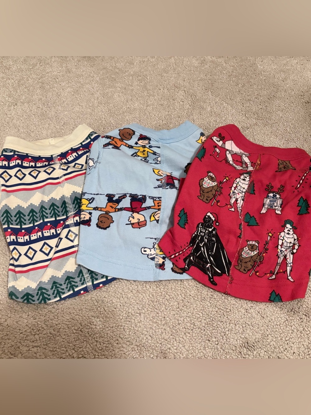 Three Hanna Andersson Dog Shirts | Small